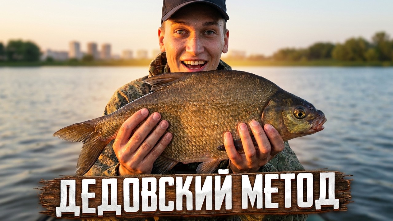 СНАСТЬ КОТОРАЯ ЛОВИТ ЛЕЩЕЙ! РЫБАЛКА НА ДЕДОВСКУЮ СНАСТЬ.
