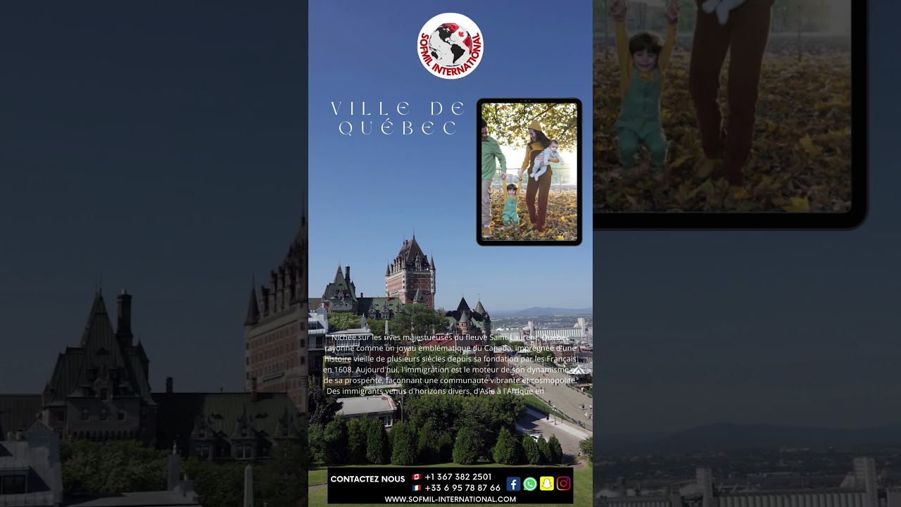 Découvrez le Canada - Québec City 