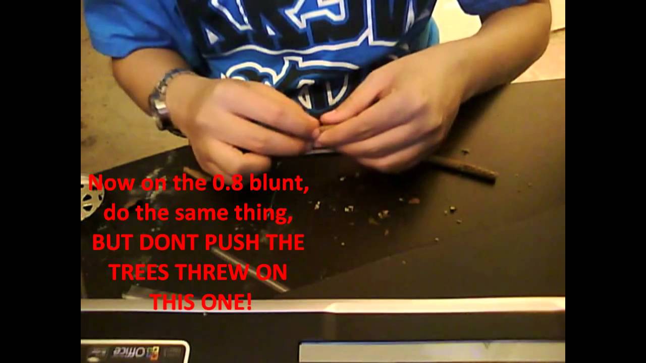 HOW TO ROLL A CROSS BLUNT