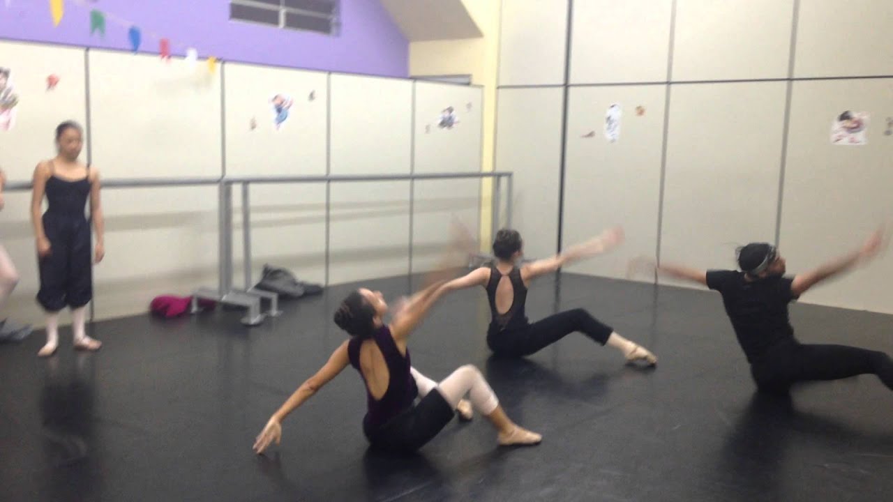 Diagonal jazz dance