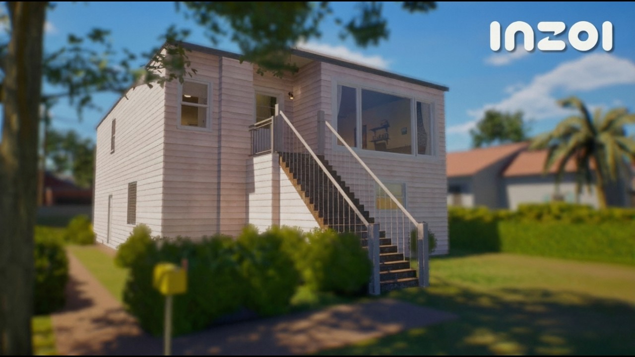 A Troubled Family's Home | Realistic Ranch Build in Inzoi 🌧️
