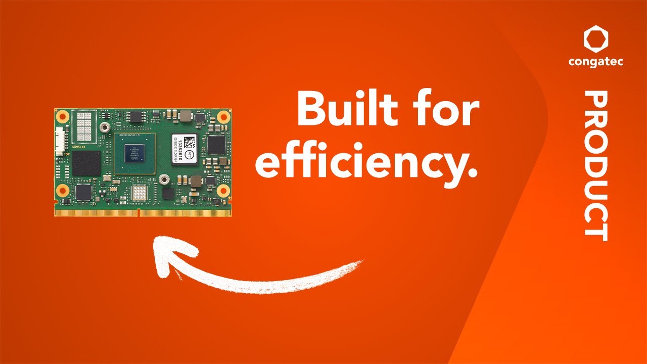Accelerating Edge AI with the Efficient conga-SMX95