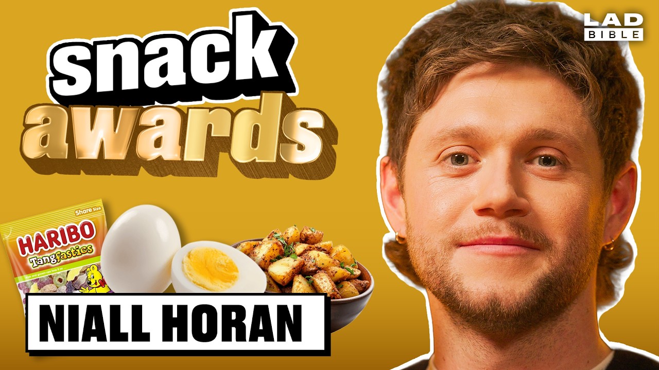 Niall Horan Tries His FAVOURITE Snacks of All Time 🥚 Snack Awards
