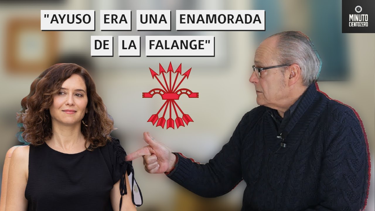 EDUARDO GARCÍA SERRANO REVELA EL PASADO FALANGISTA DE ISABEL DÍAZ AYUSO | Minuto CientoZero