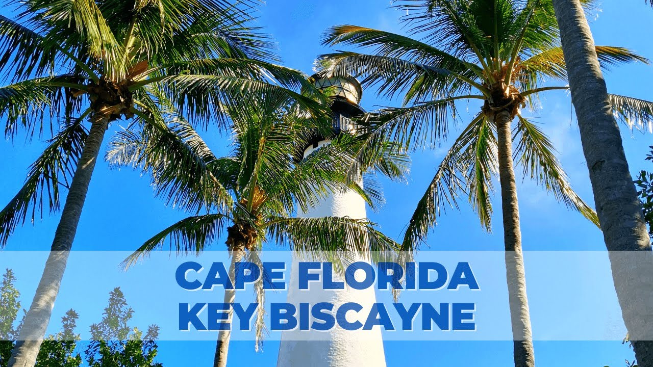 Cape Florida Lighthouse | Key Biscayne | 20 Min Drive from Downtown Miami | Southern Florida | 2021