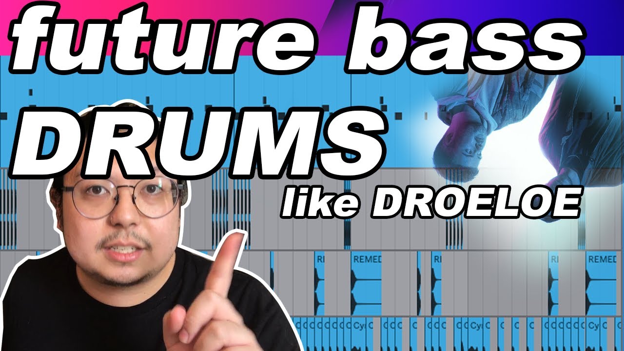 i made future bass DRUMS like DROELOE using Ableton 10 | tutorial
