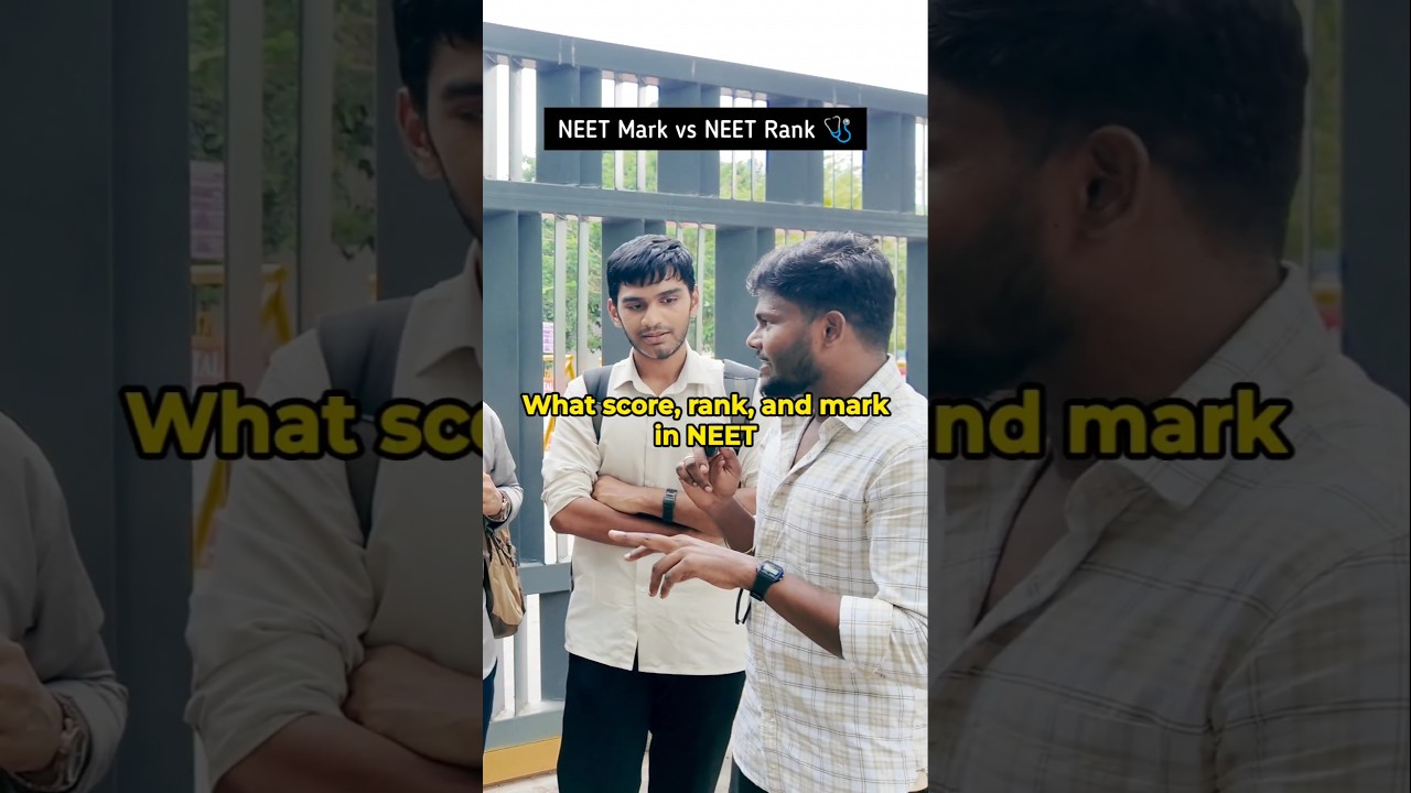 NEET mark vs Govt Medical College 🤯🩺 #shorts