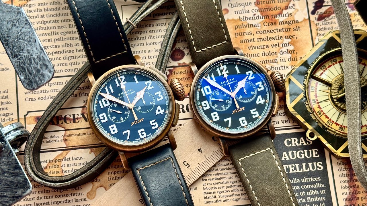 Обзор часов Zenith Type 20 Chronograph bronze