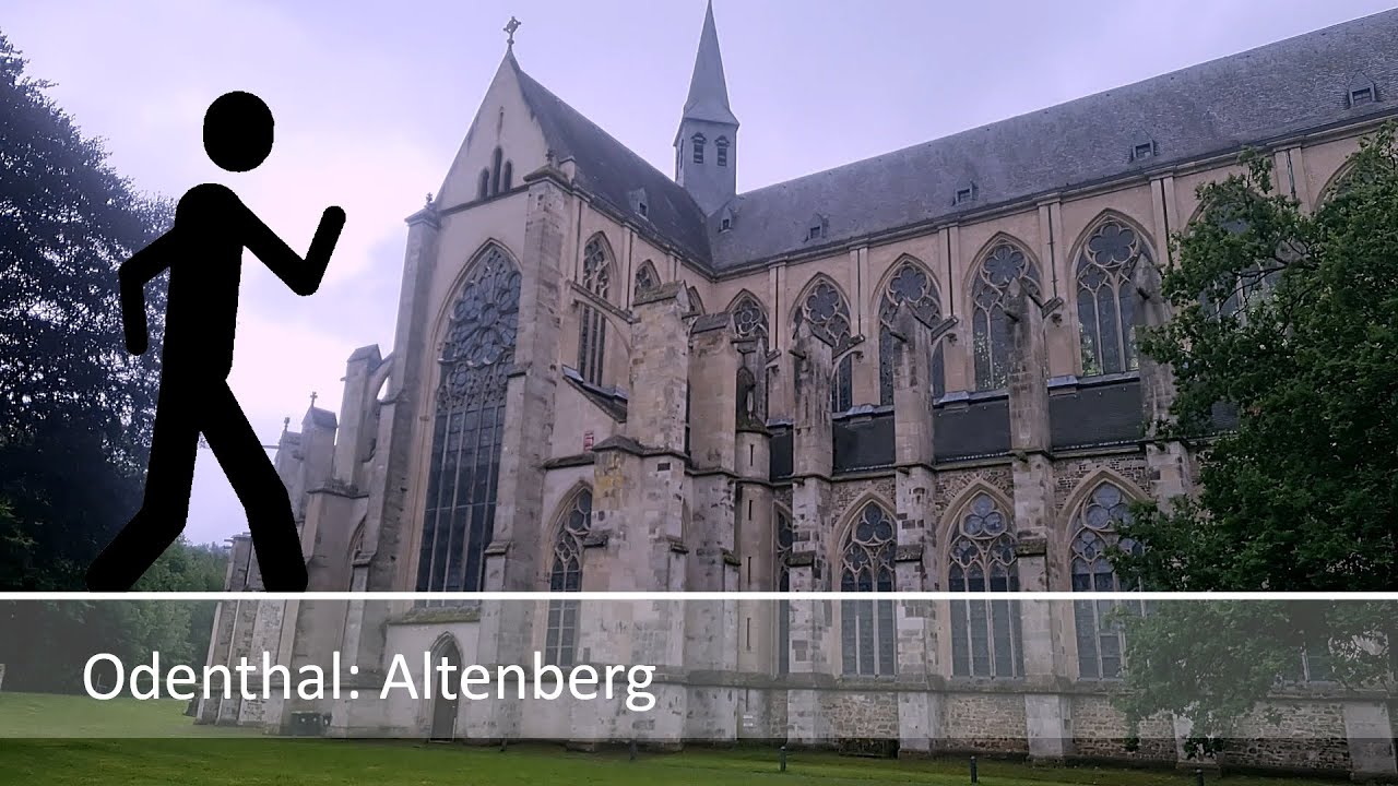 Der Geher in Odenthal: Altenberg