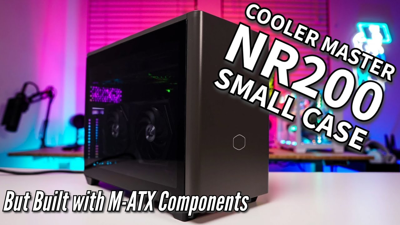 Cooler Master NR200 PC Build Using Micro ATX Motherboard | is it possible ???