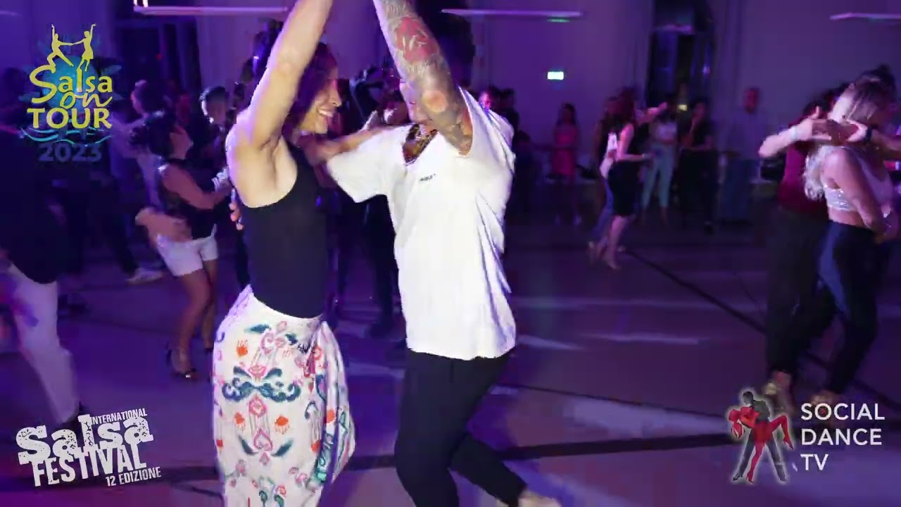 Yuniel Gual & Indira Casin Herrera - Social dancing | Salsa On Tour 2023 (San Vincenzo, Italy)