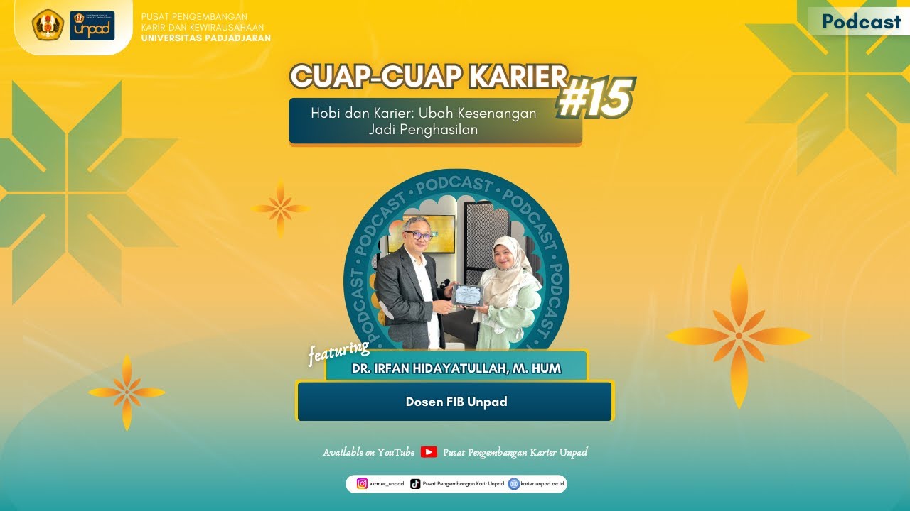 Podcast Cuap-Cuap Karier #15: Hobi dan Karier: Ubah Kesenangan Jadi Penghasilan