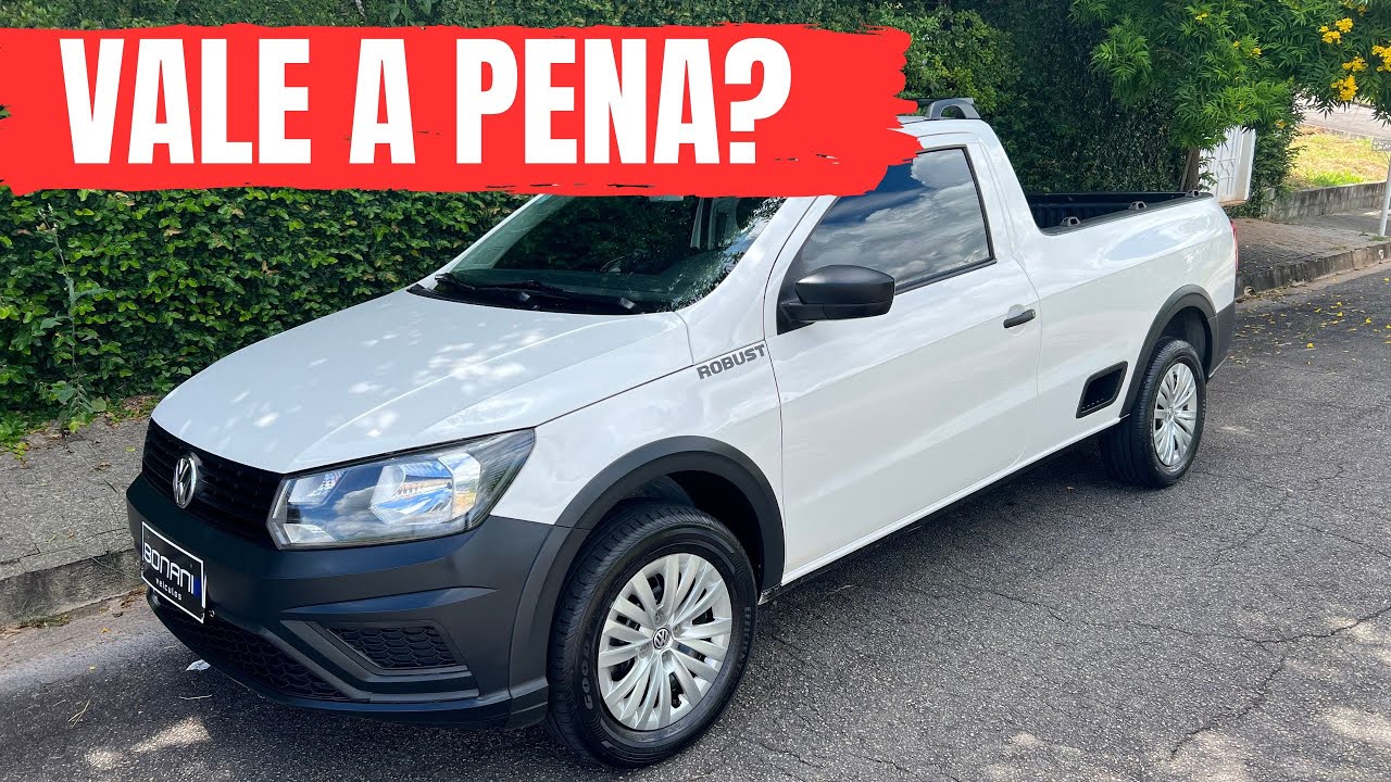 VOLKSWAGEN SAVEIRO ROBUST 1.6 FLEX 2021! PONTOS POSITIVOS E NEGATIVOS! VALE A PENA?