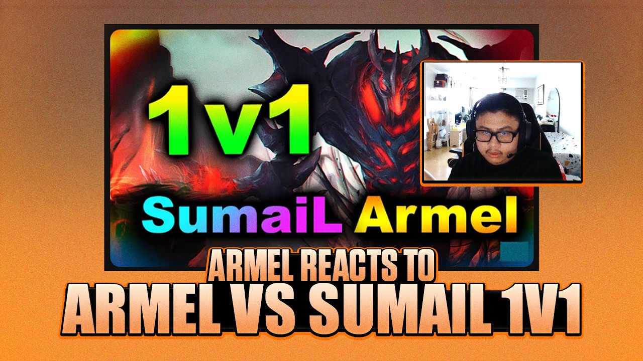 ARMEL REACTS TO ARMEL VS SUMAIL 1v1 SF SF - INANGASAN SI SUMAIL NI PRIME ARMEL!