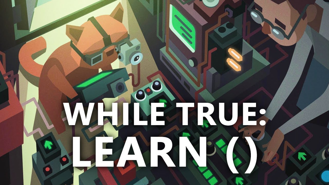 While True: learn() - Machine Learning & Visual Programming Simulator