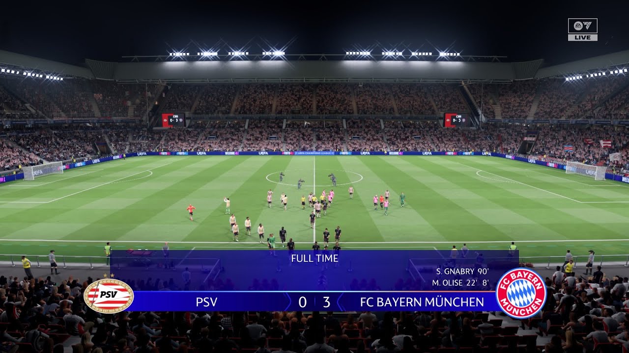 PSV Vs Bayern Munich - 25/26 - FC 26 #bayern #championsleague #psv #ps4 #ps5 #fifa #football 