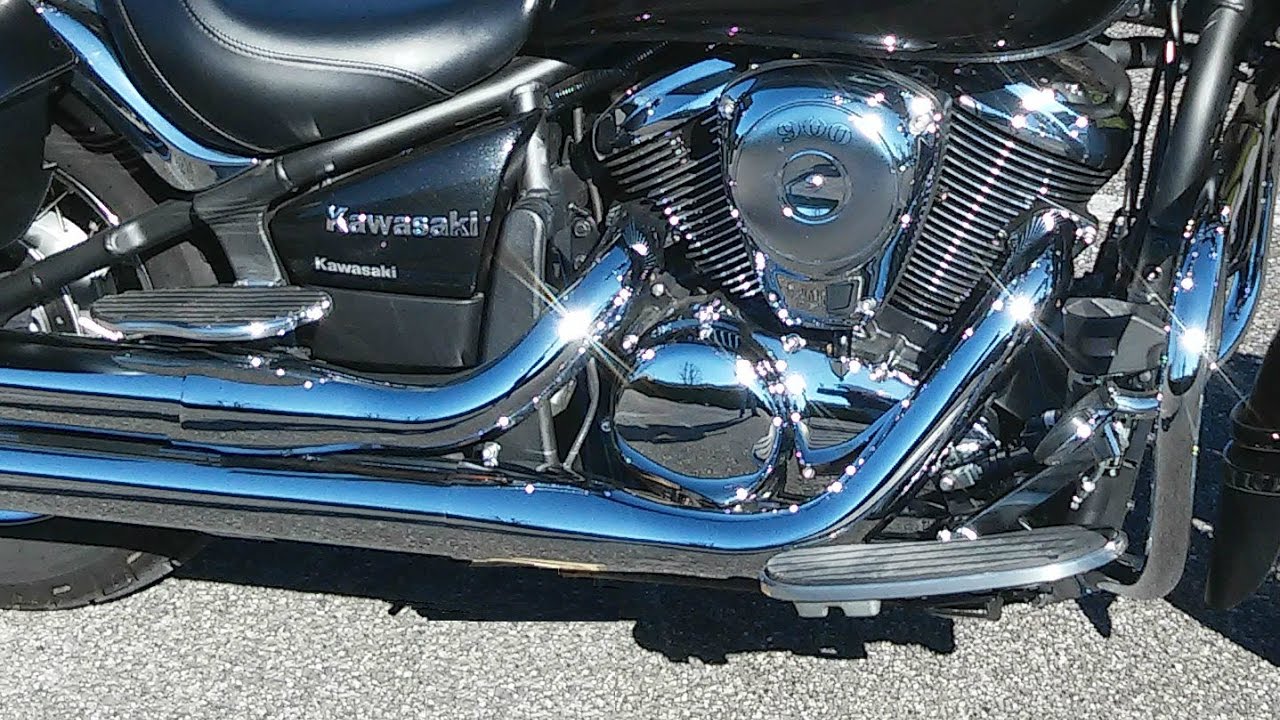 Kawasaki VN900 accessories and variable exhaust (scarichi sonorità variabile)
