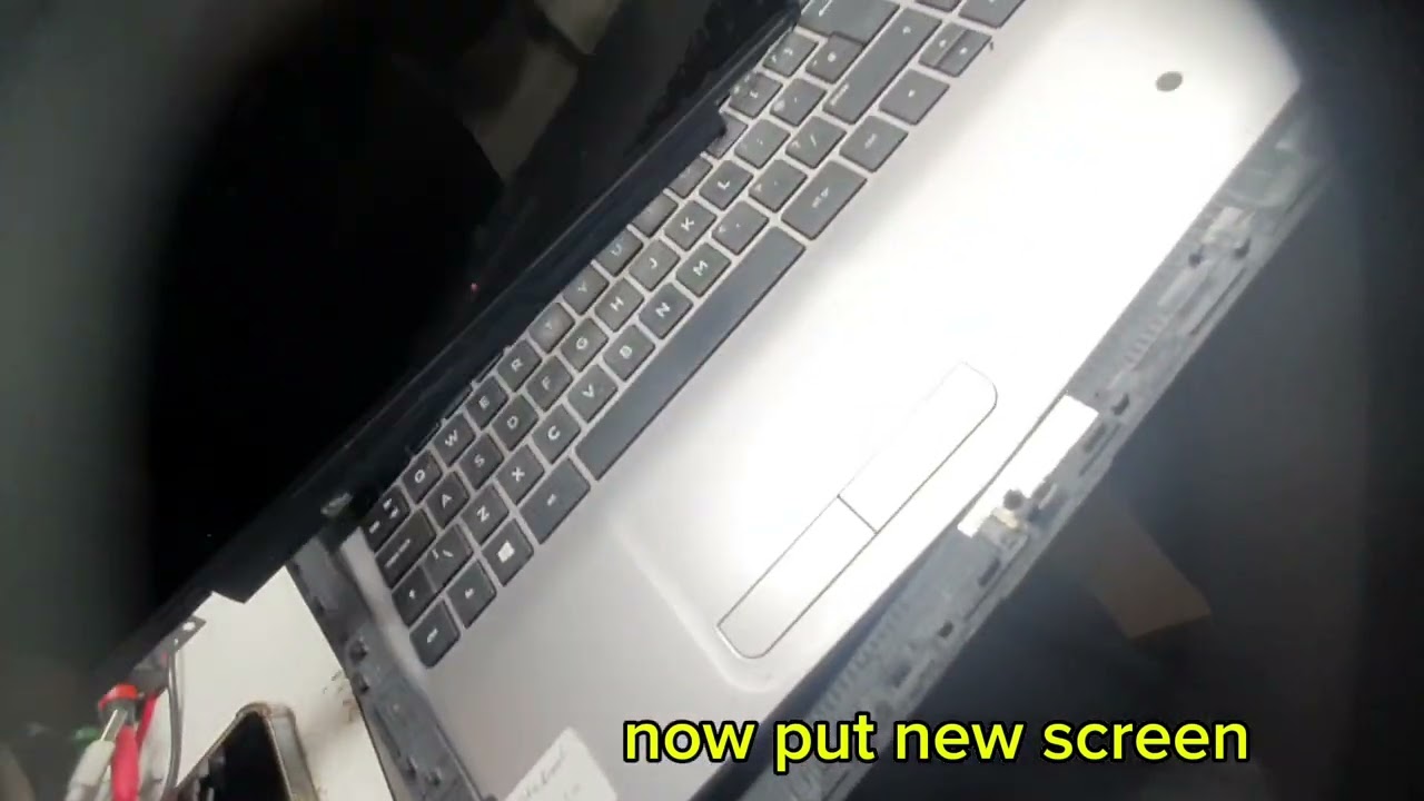 HP laptop notebook screen/lcd replacement/changing 14-an060sa easy steps