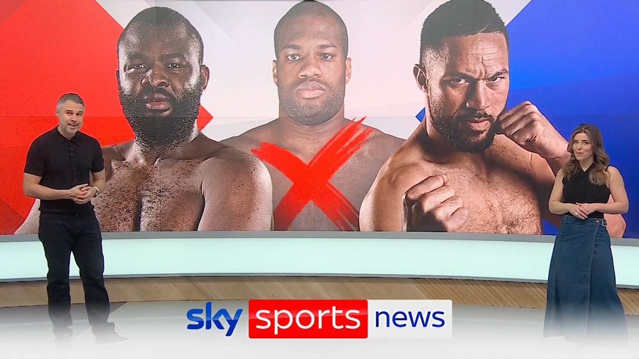 Joseph Parker reacts to Daniel Dubois world title fight collapse