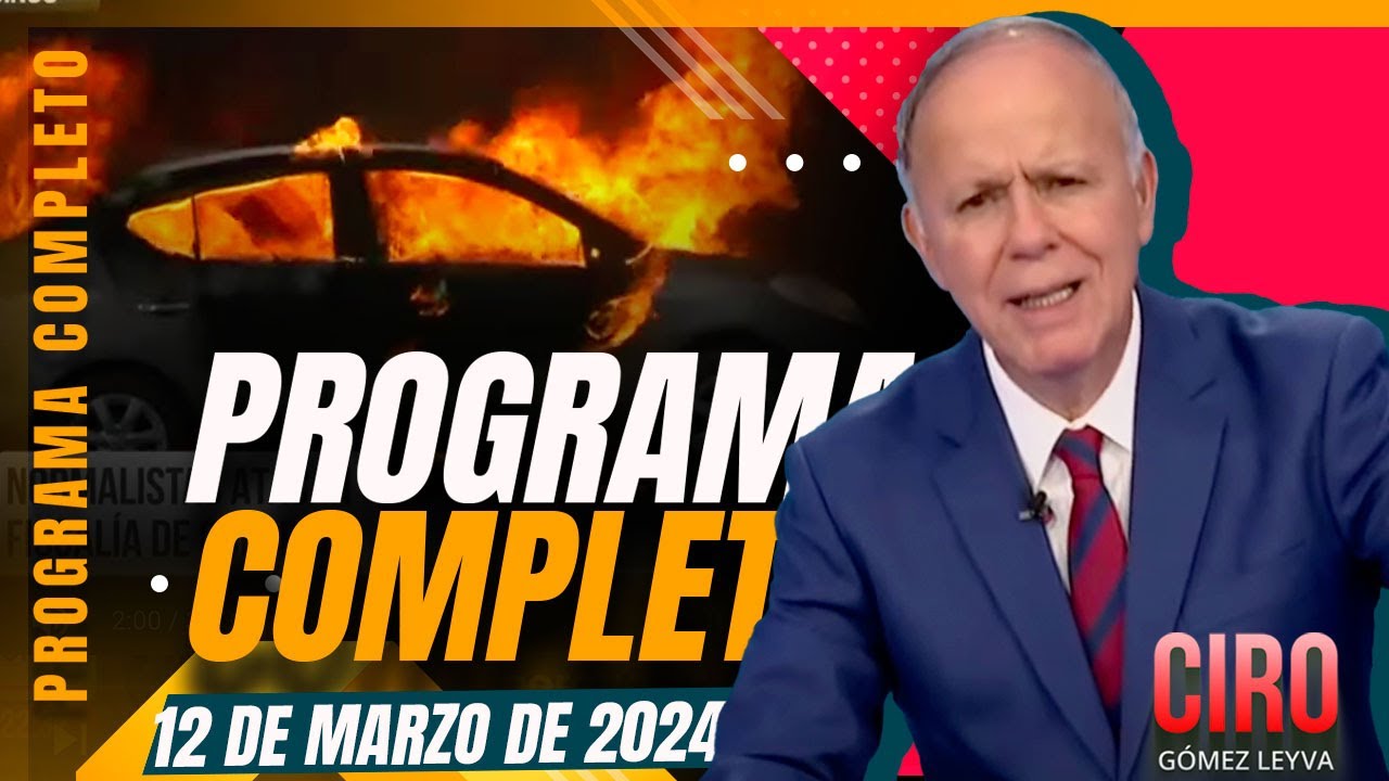 Normalistas atacan instalaciones de la Fiscalía de Guerrero | Ciro | Programa Completo 12/marzo/2024