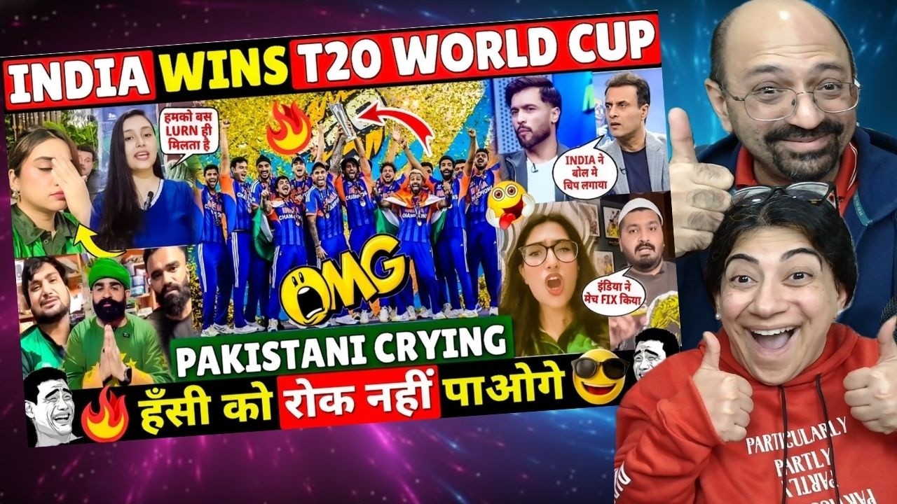 🤣 PAKISTANI CRYING ON INDIA WINS T20 WORLD CUP 2026 AFTER BEATING NEW ZEALAND 🔥 IND VS NZ FINAL
