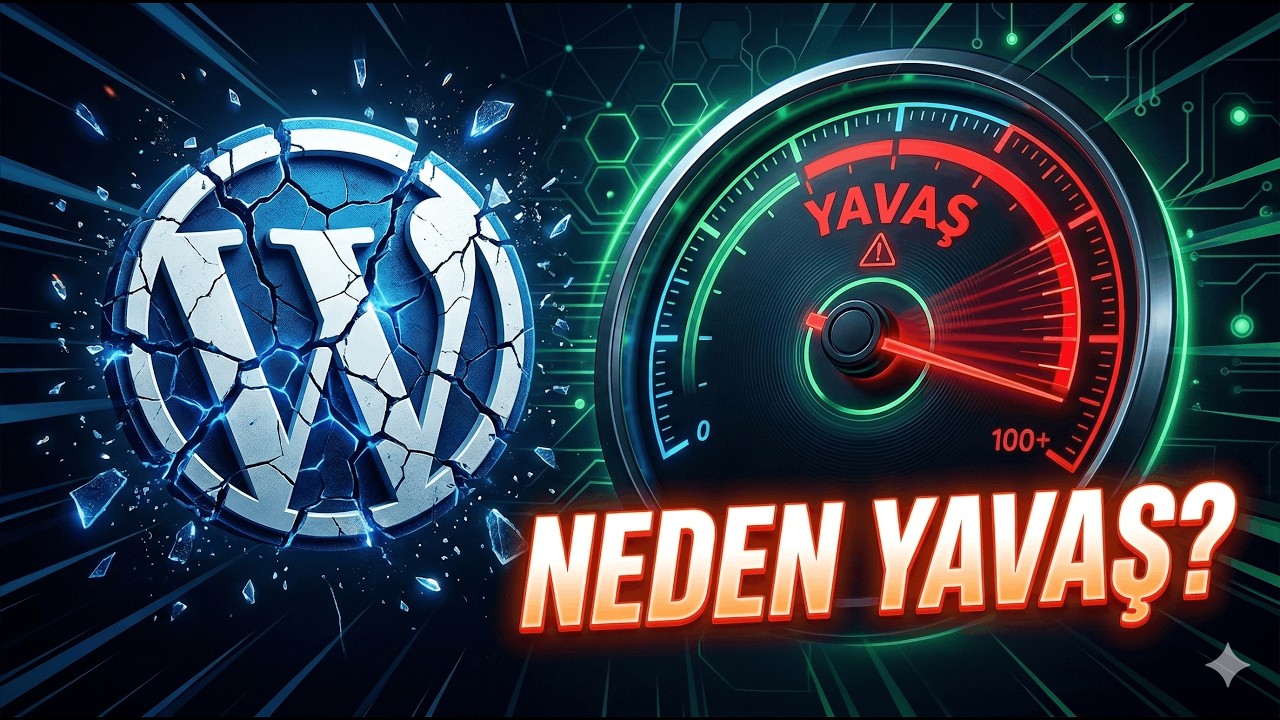 Wordpress Sitem Neden Yavaş? Çözüm için İlk Adım Sebepleri Bilmek