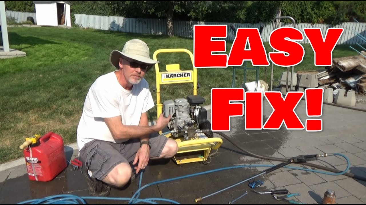 FIX: Pressure Washer Has No Pressure!