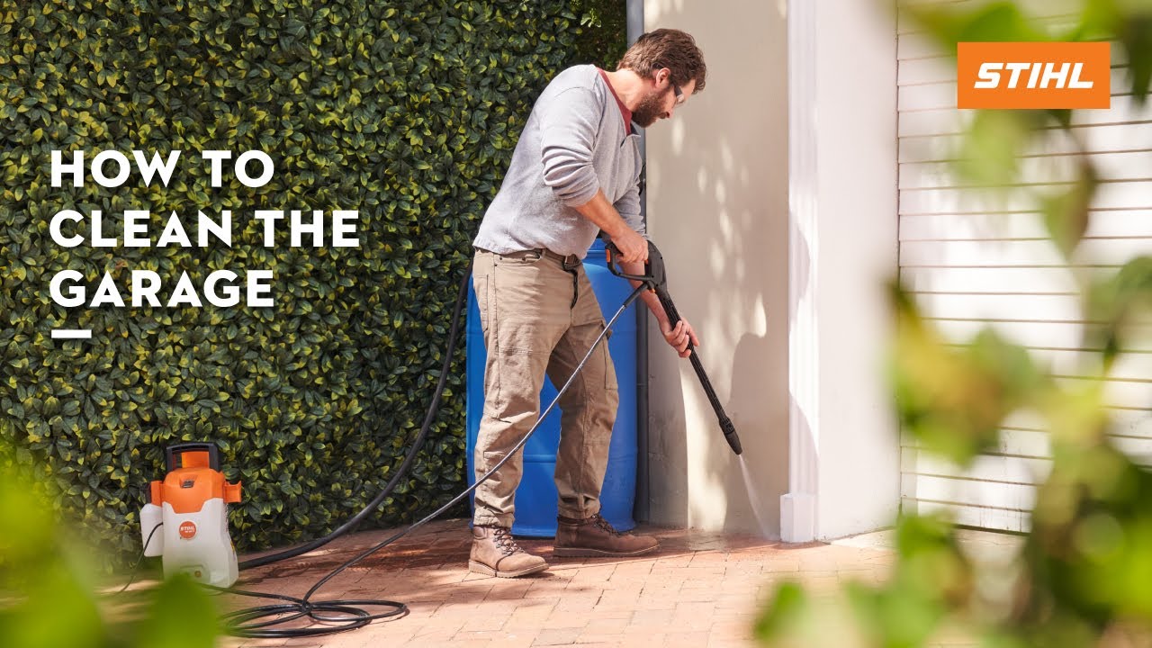 How to clean the garage | STIHL