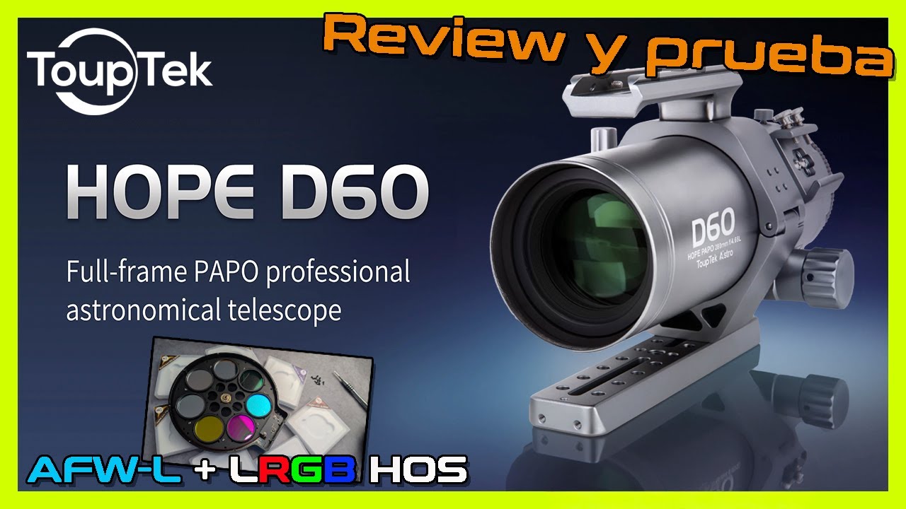 👉Touptek HOPE D60: ¿El MEJOR Telescopio Calidad-Precio? | REVIEW y Puesta a Prueba