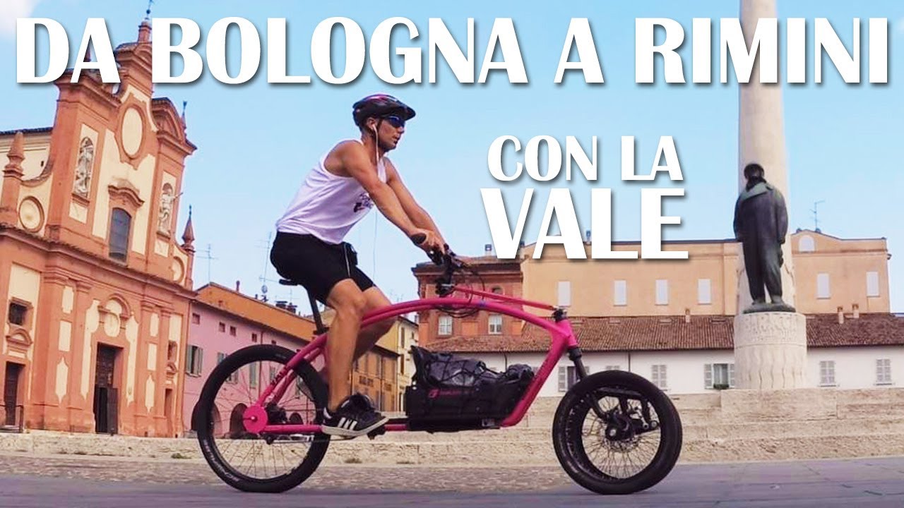 DA BOLOGNA A RIMINI IN BICICLETTA con la Cargo Bike VALE di Rinaldi Telai - E-Bike