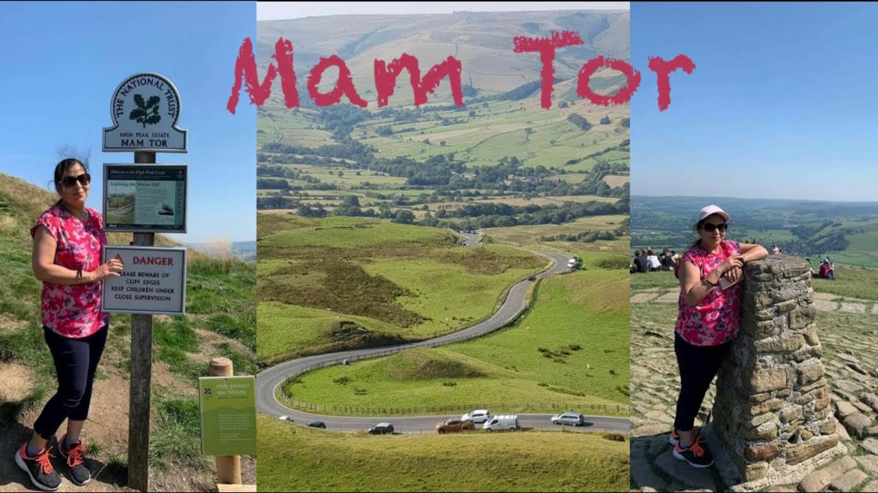 Mam Tor Walk | The Peak District, Castletown Derbyshire | Hiking along the Mam Tor ridge |