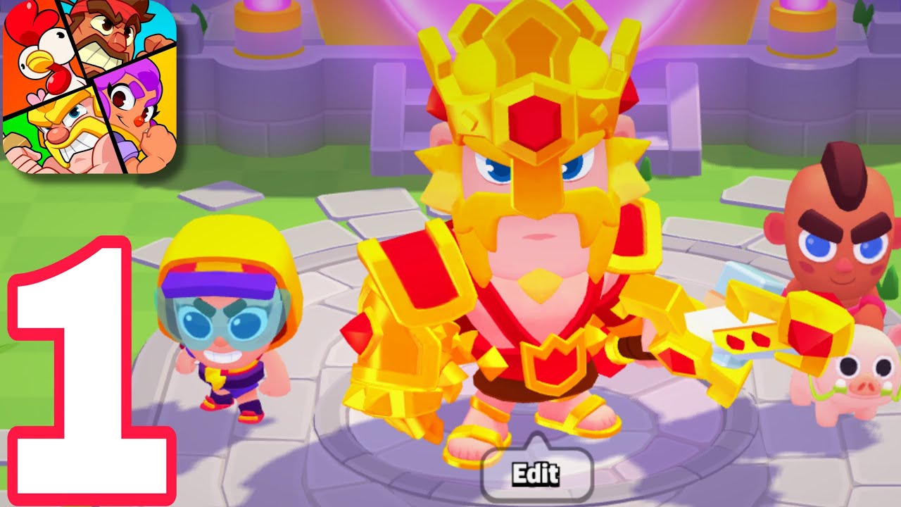 Squad Busters - Gameplay Walkthrough Part 1 - Tutorial (iOS, Android)