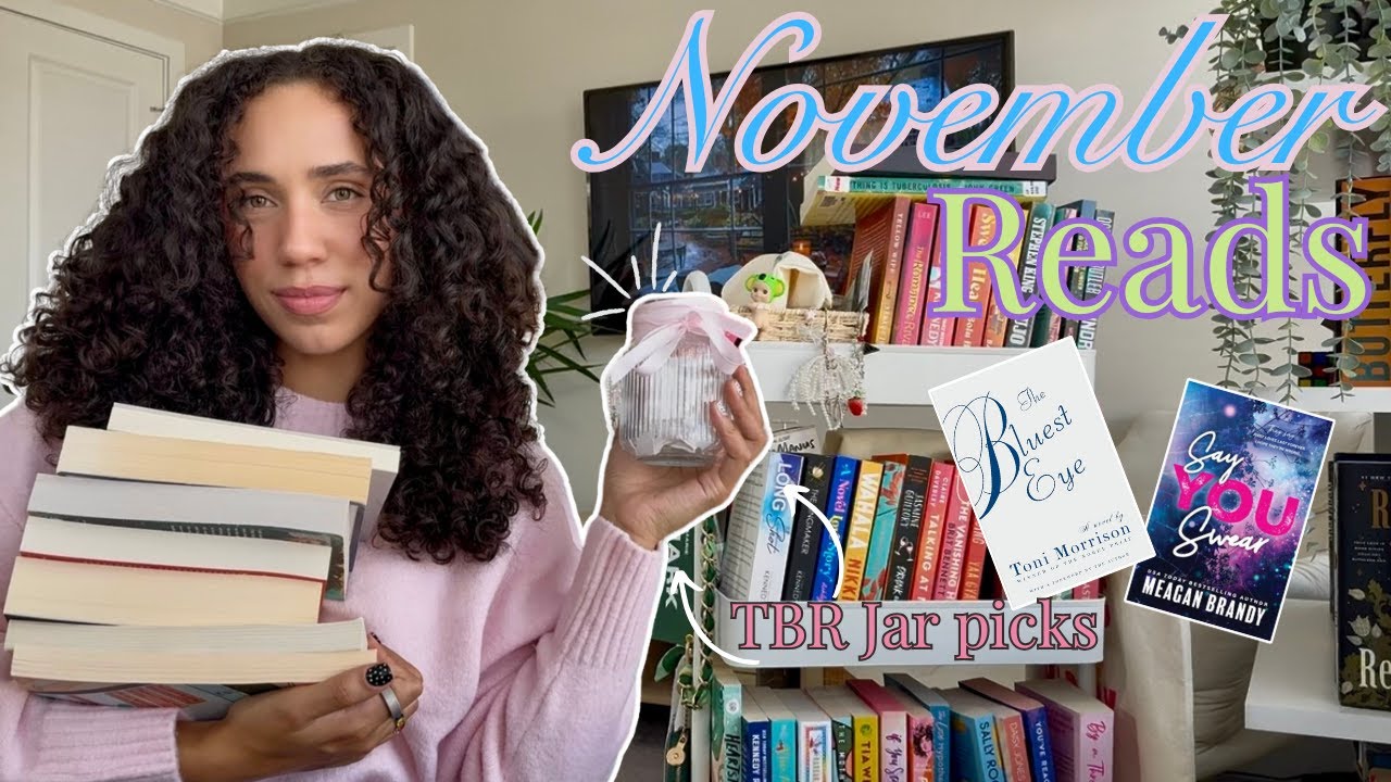 TBR prompt jar chooses my november reads! 🫙📚NOVEMBER TBR 2025