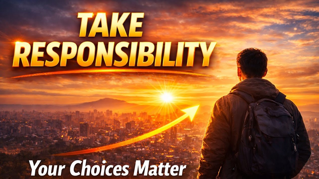 TAKE RESPONSIBILITY FOR YOUR LIFE | Motivational Speech 