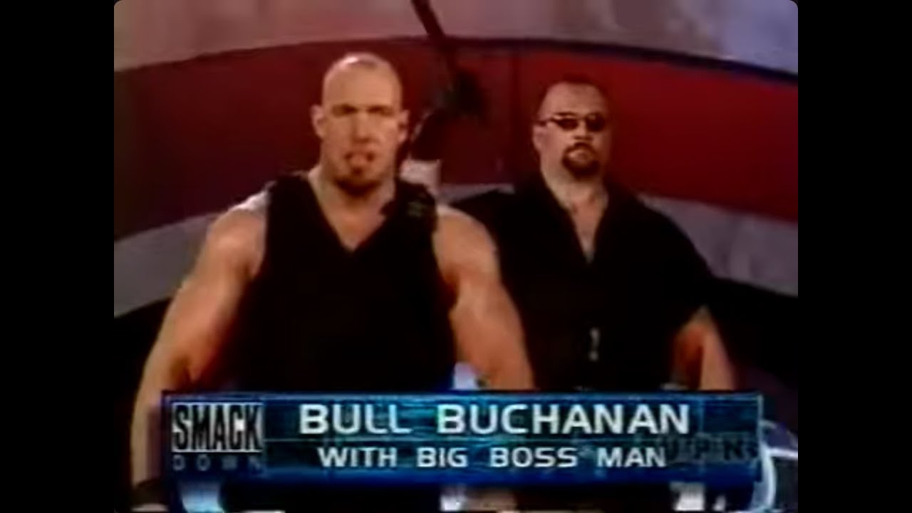 Bull Buchanan W/ Big Boss Man vs Al Snow W/ Steve Blackman (WWF SmackDown 5/25/00)