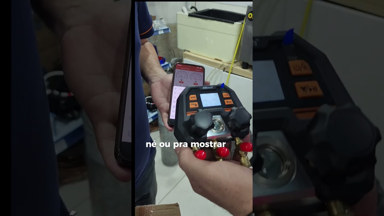 O Manifold Digital MAIS INTELIGENTE do Mundo! Veja Como Funciona o Elitech MS-100