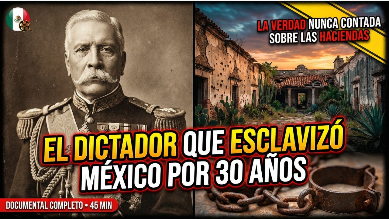 LA HISTORIA ATERRADORA DE PORFIRIO DÍAZ - EL IMPERIO QUE CONTROLÓ DESDE SUS HACIENDAS