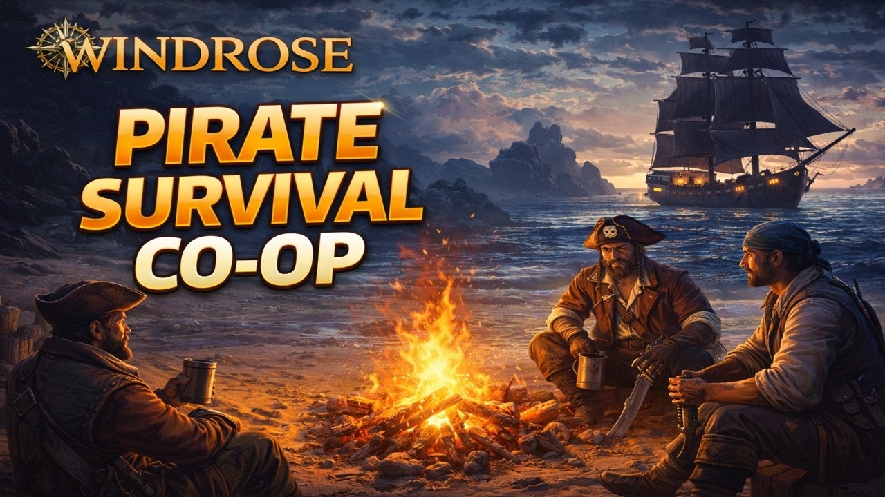Windrose Demo — First Look Co-op with Raptor & Friends | Pirate Survival, Ships & Boarding