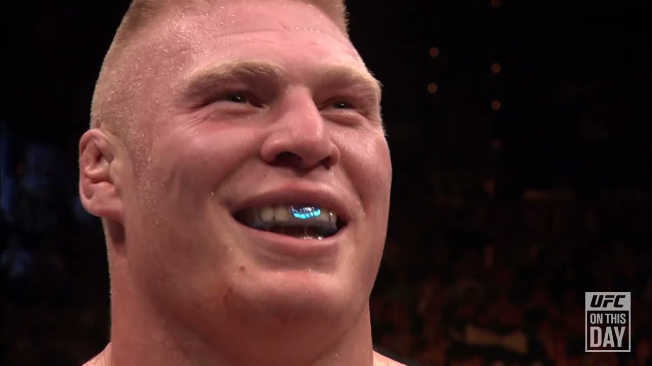 Frank Mir vs Brock Lesnar 1