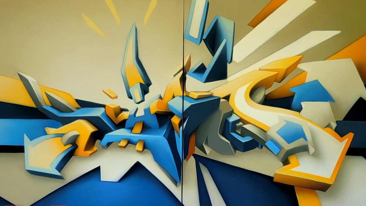 Exhibition Daim 3d Graffiti Germany der beste Künstler der Welt