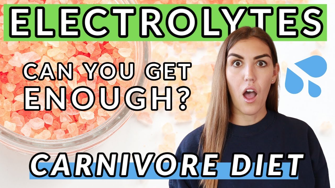 ELECTROLYTES on a Carnivore Diet! Why you Need More Salt on a Carnivore Diet