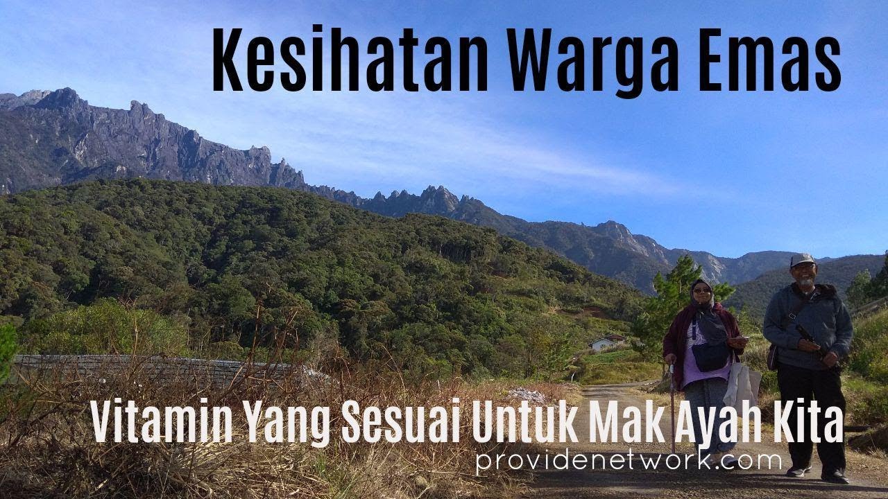 Vitamin untuk Orang Tua | Kesihatan Warga Emas