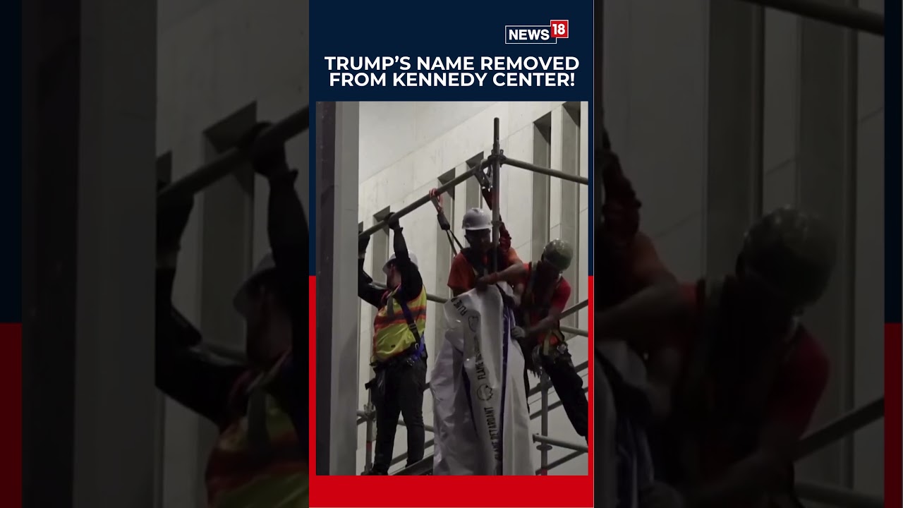 Big Blow to President Trump, Name Removed from Kennedy Center Facade After Court Order | N18S