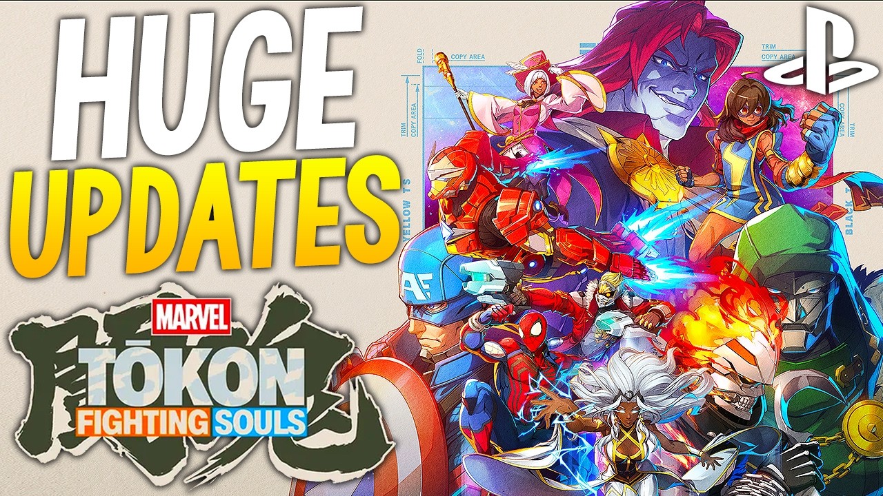 КРУПНЫЕ ОБНОВЛЕНИЯ Marvel Tocon Fighting Souls &mdash; БЕСПЛАТНЫЙ КОНТЕНТ PS Plus, исправления и другие...