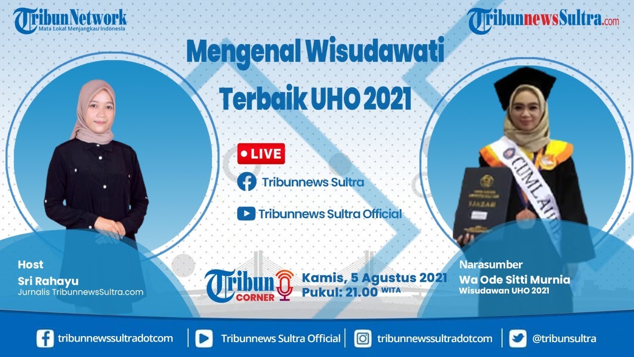 🔴  TRIBUN CORNER: Cerita Anak Juru Parkir Jadi Wisudawan Terbaik Universitas Haluoleo/ UHO Kendari