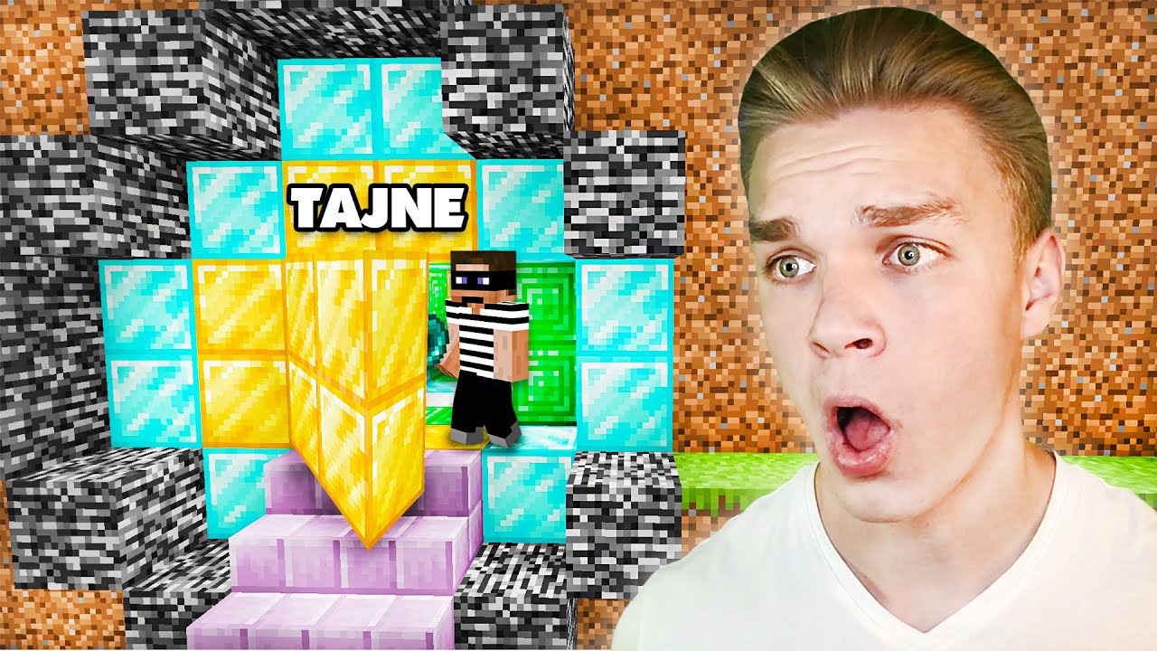 WŁAMALI SIĘ do TAJNEJ BAZY w Minecraft!