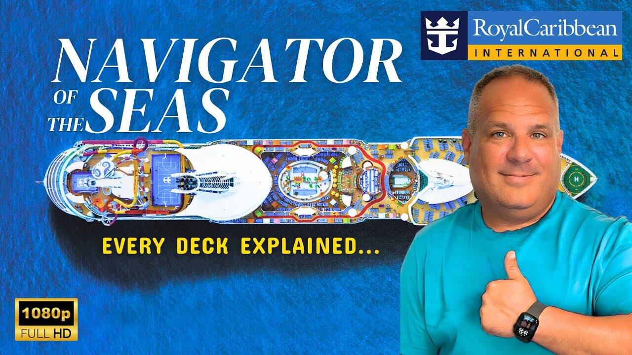 I Experienced Every Deck on Royal Caribbean’s Navigator of the Seas! 🚢