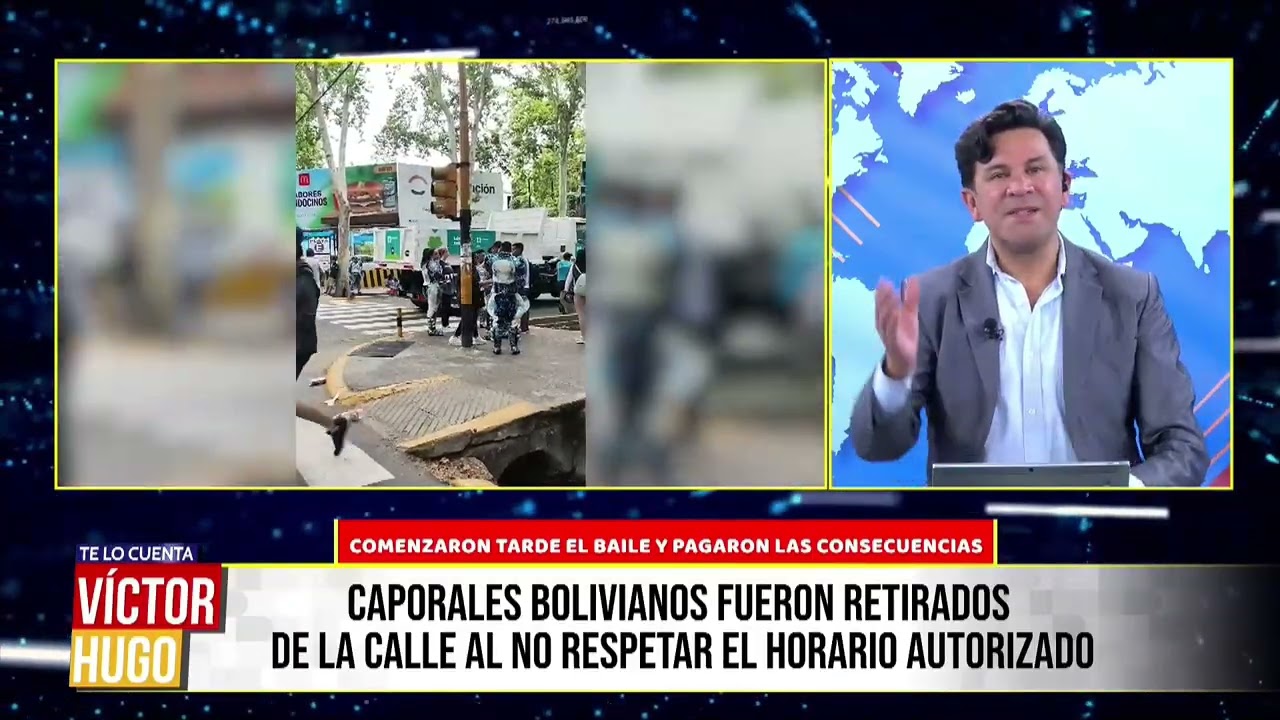 FOLCLORISTAS BOLIVIANOS EN ARGENTINA SE RETRASAN Y PAGARON LAS CONSECUENCIAS