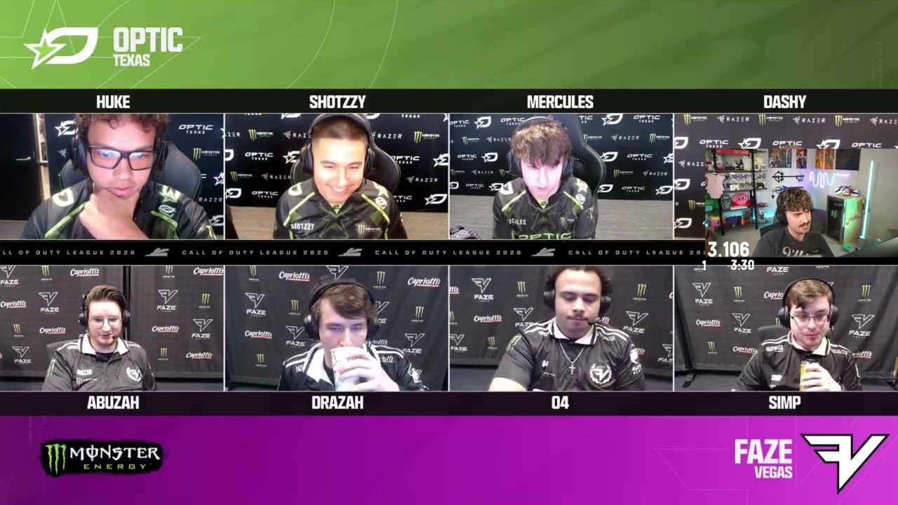Octane & ZooMaa Reacts to OpTic DOMINATING FaZe! (best team in CDL)