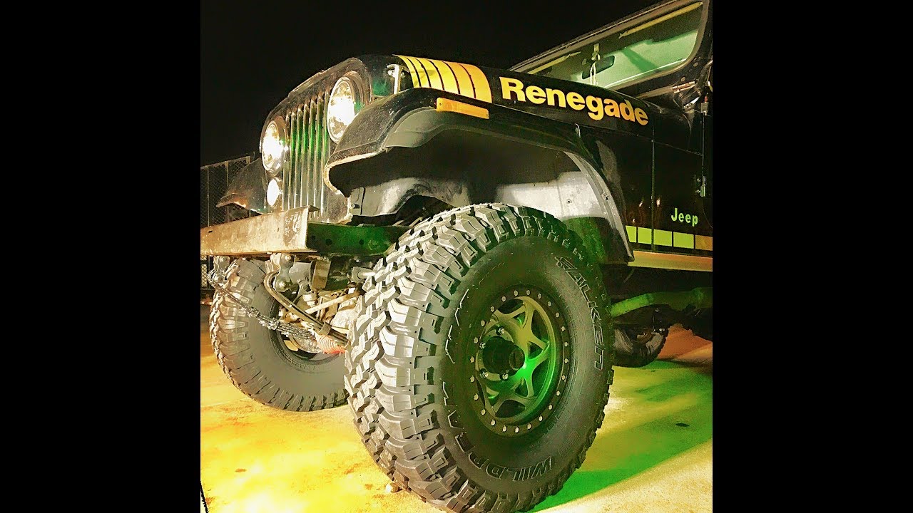 CJ-7 Jeep Build Final Cut (SneakPeek) Walker Evan Wheels Falken Wildpeak Tires